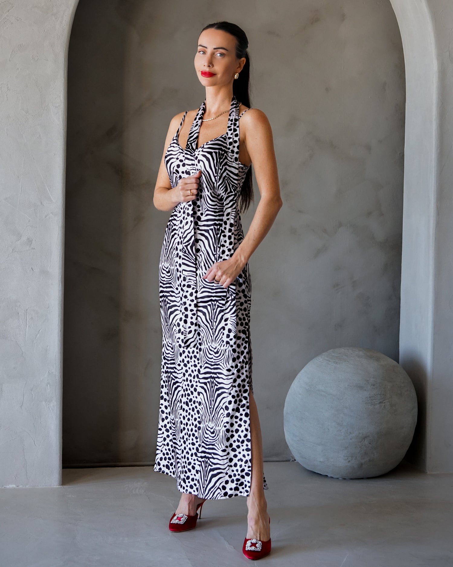 Lennon Zipslip™️ Zebra Dot