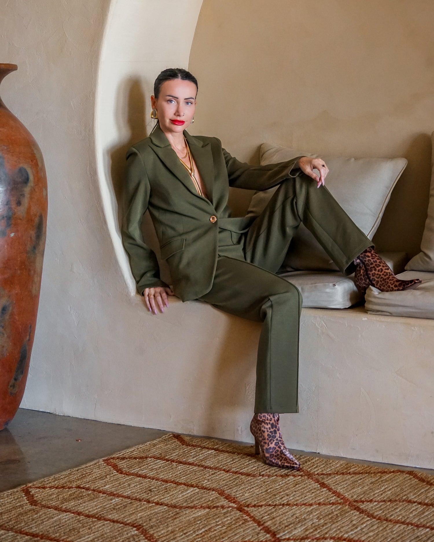 Morrison Ultra Luxe Blazer Olive