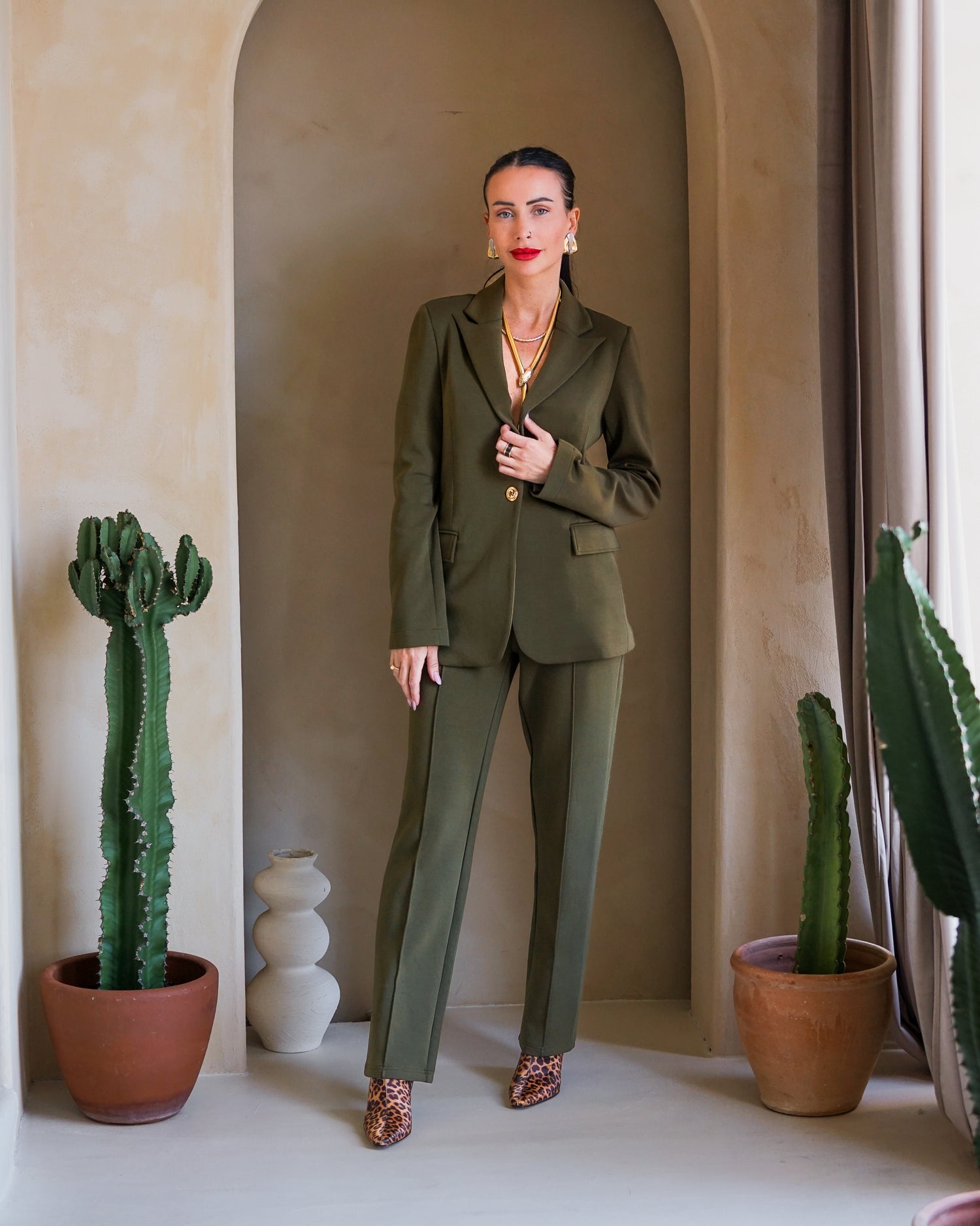 Jordan Ultra Luxe Pants Olive