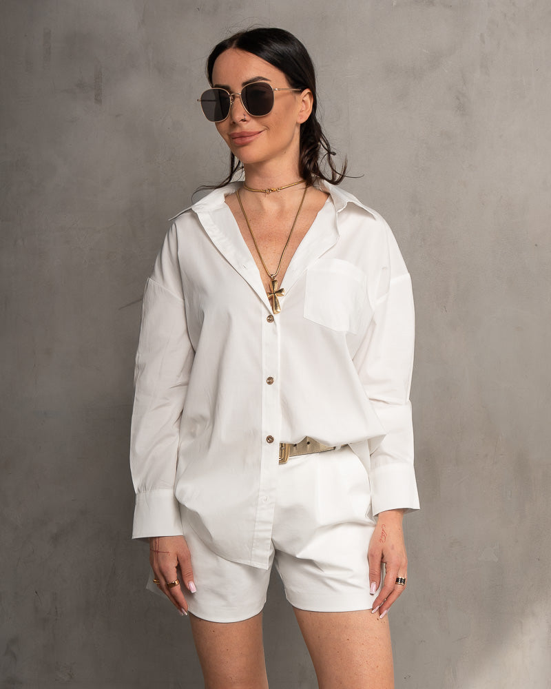 McCartney Oversized Shirt - White