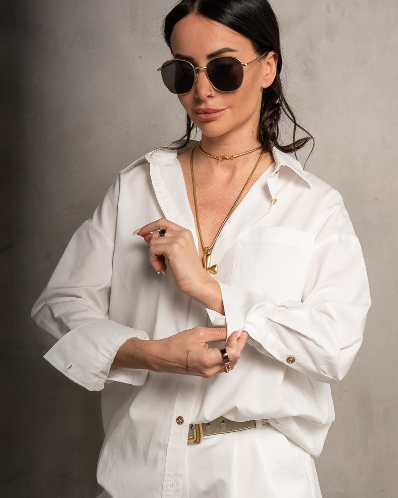 McCartney Oversized Shirt - White