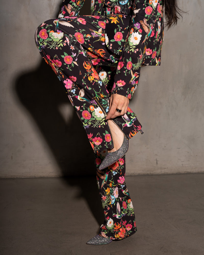 Jordan Interlock Pants Floral Hummingbird