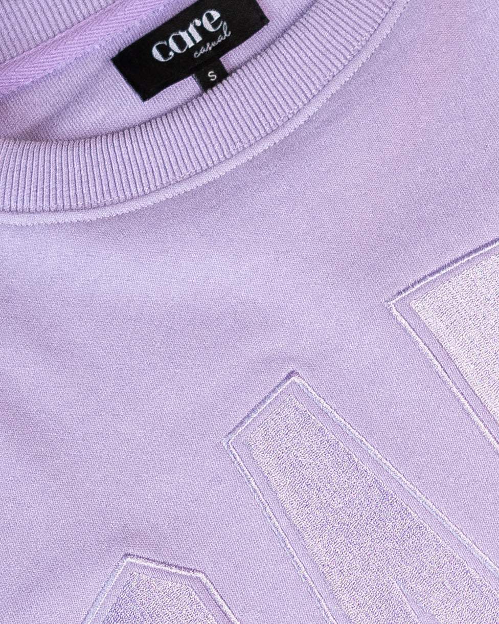 CARE Classic Crewneck - Lilac 5