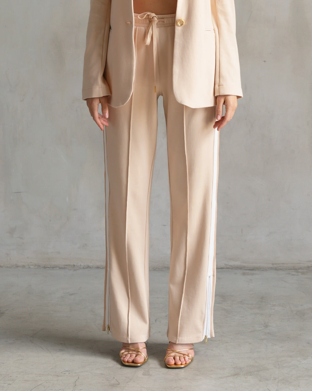 Jordan Interlock Pant Crème