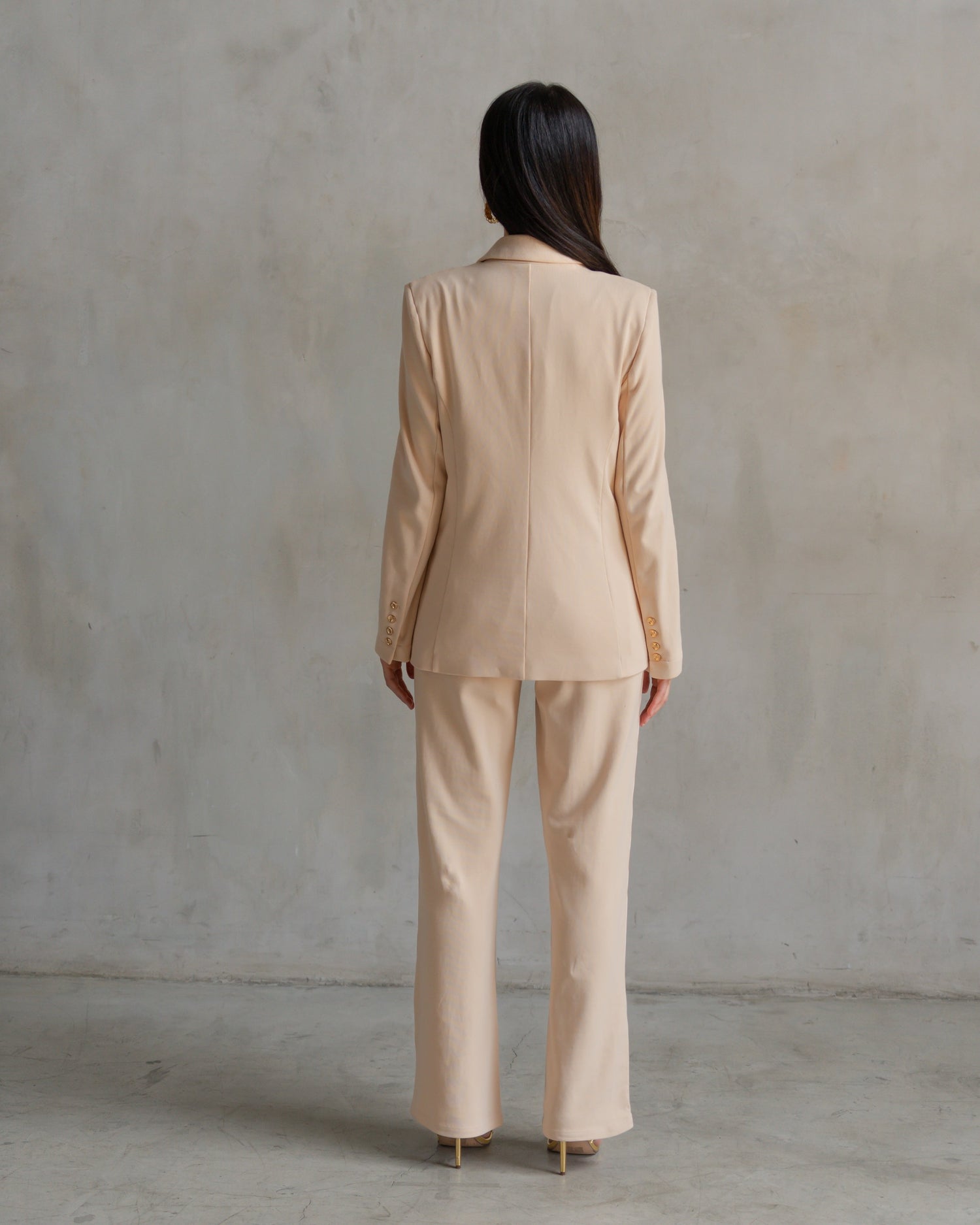 Morrison Interlock Blazer Créme