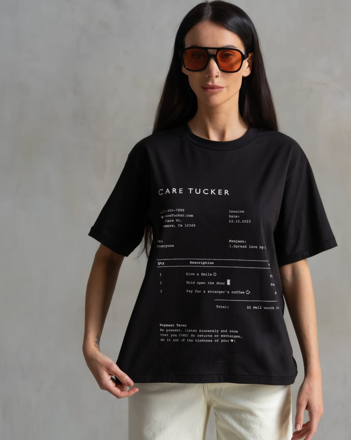 Marlie Tee CARE Receipt