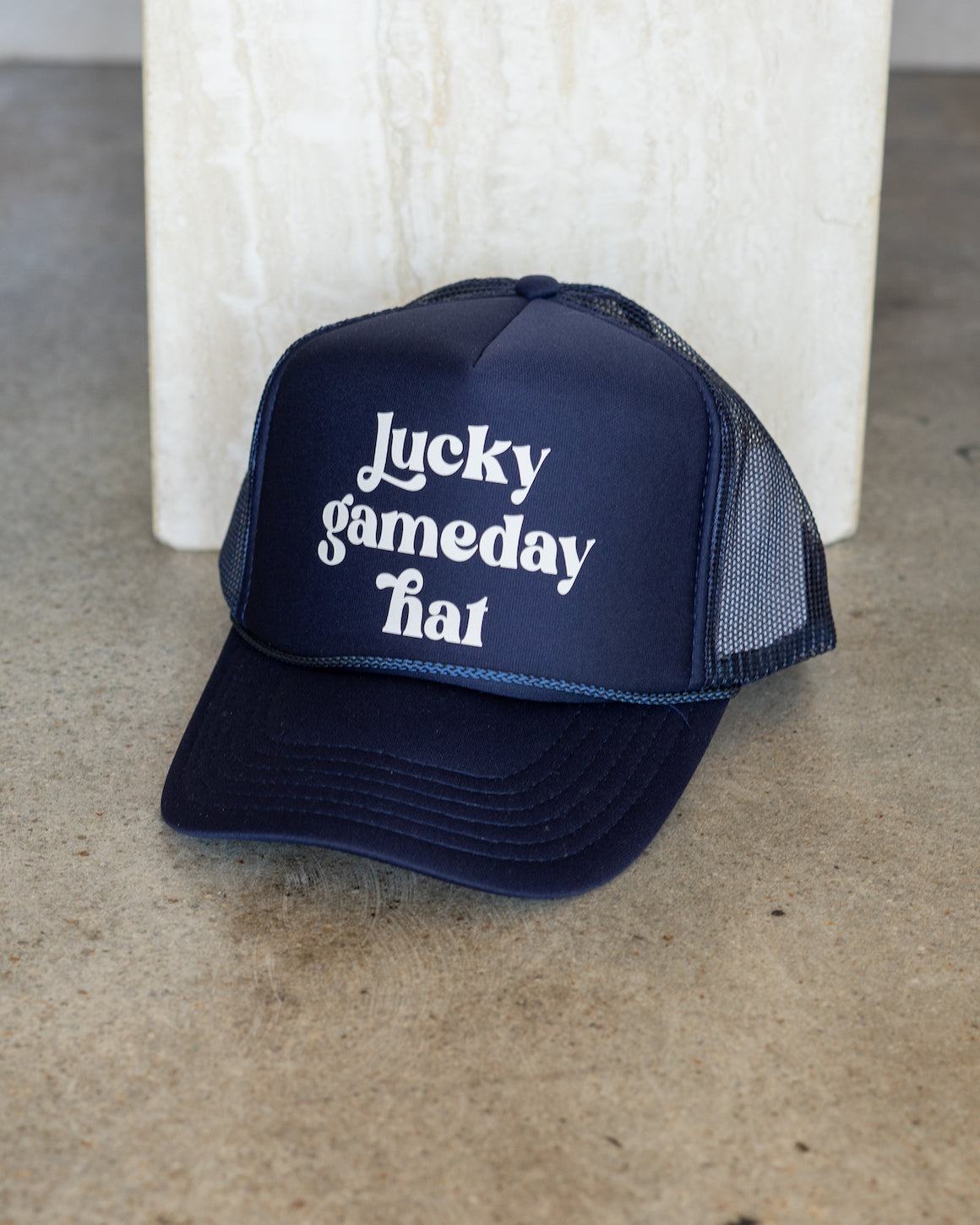 Football Trucker- Lucky Gameday Hat- College Football