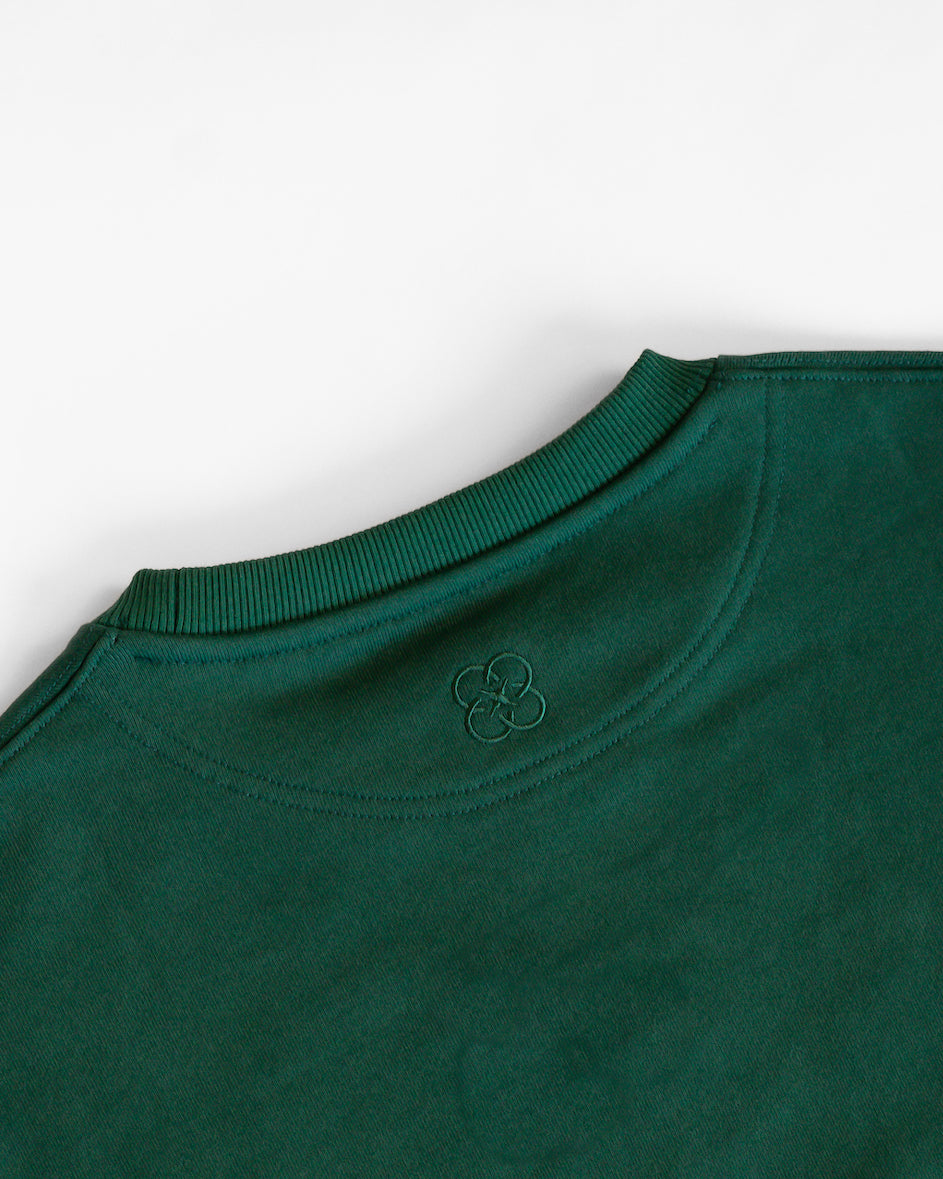 90’s Baggy Embroidered Sweatshirt Horses Embrace Multi