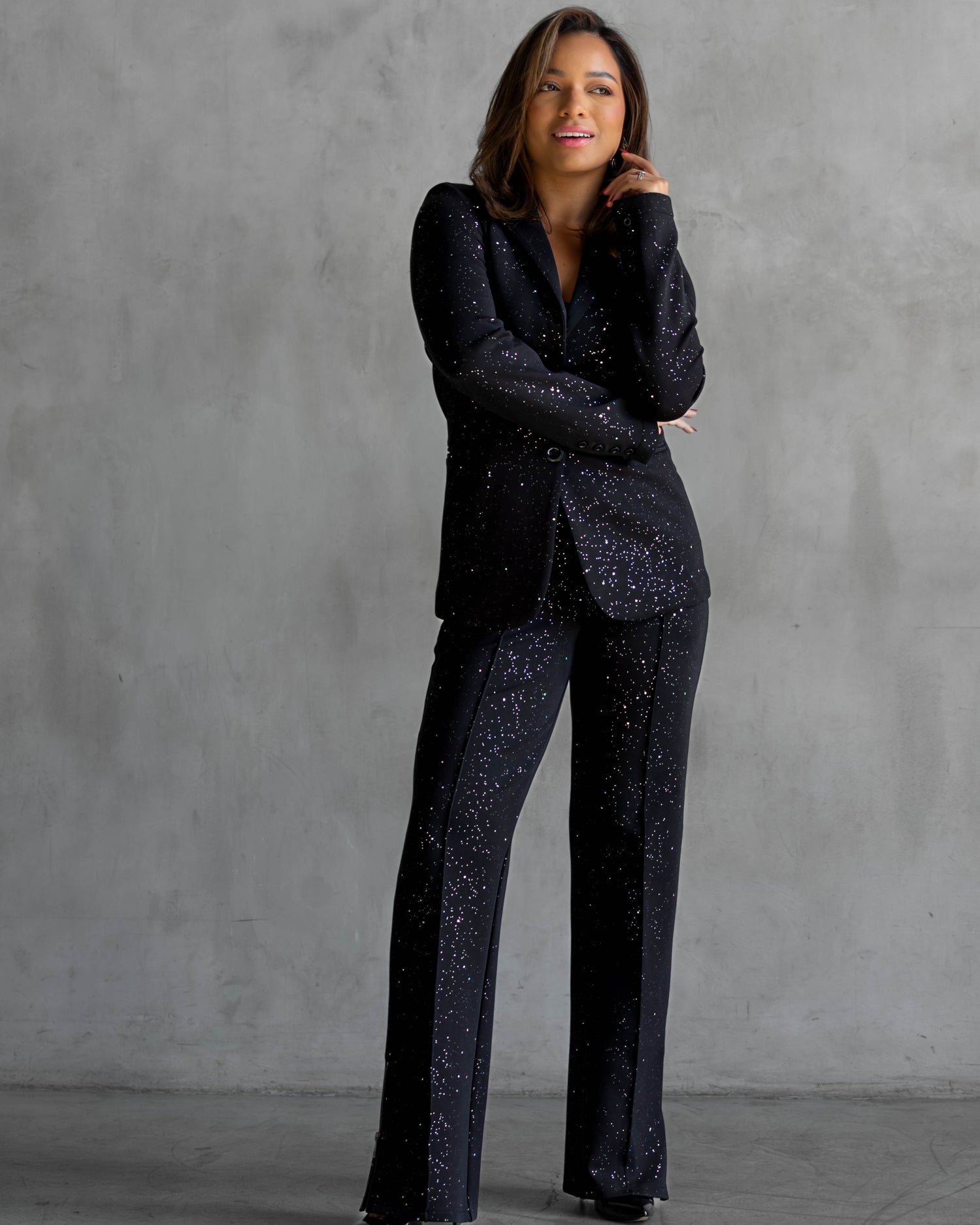 Morrison Ultra-Luxe Glitz Blazer Glitz