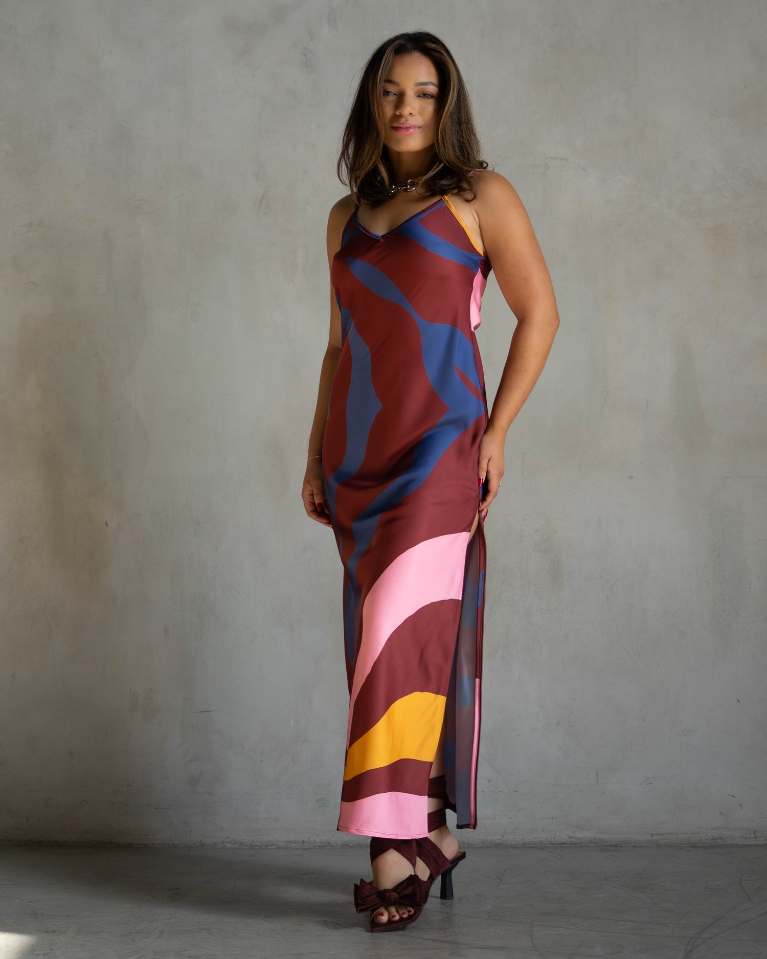 Lennon Zipslip™️ Dress Canyon Wind