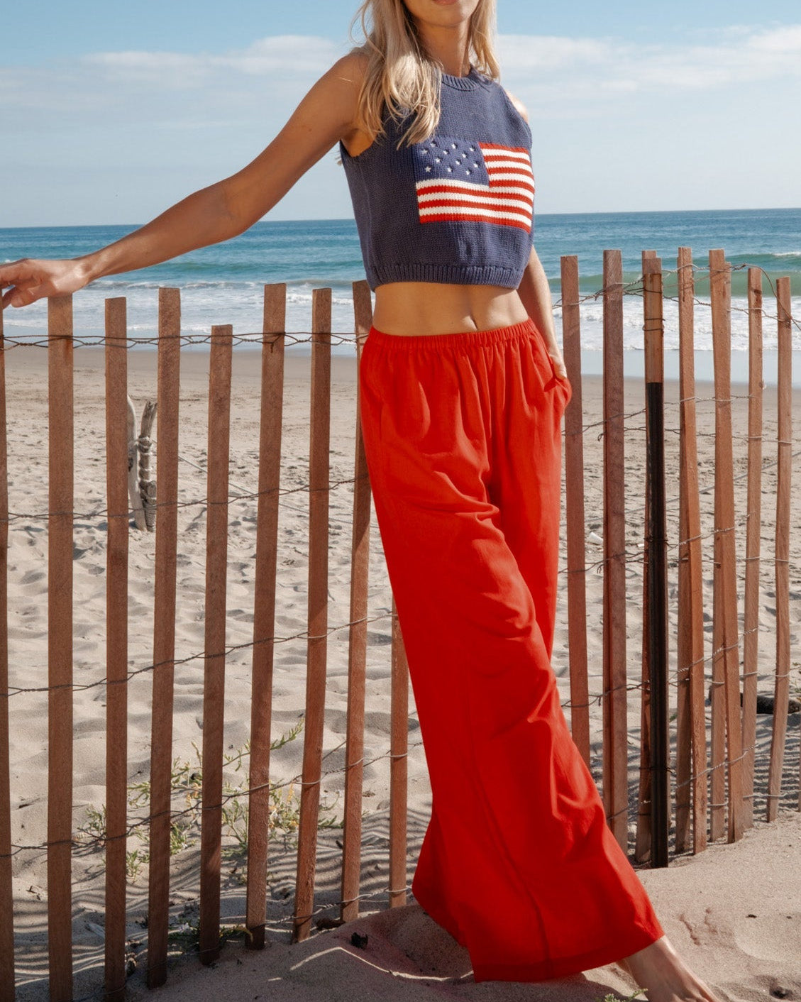 Easygoing Pants - Sundried Tomato Linen