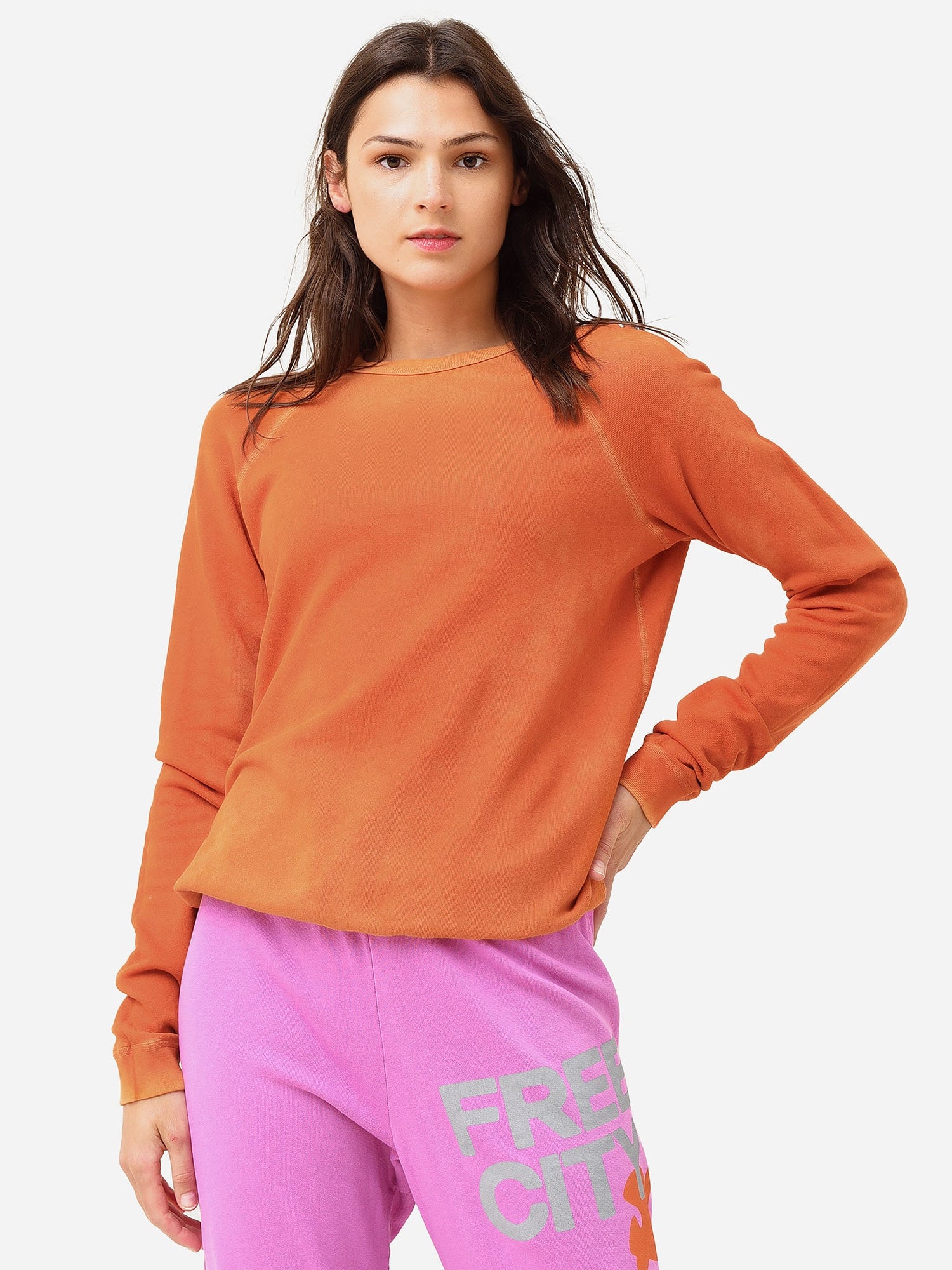 LUCKY RABBIT sweatshirt - orangemachine rabbit