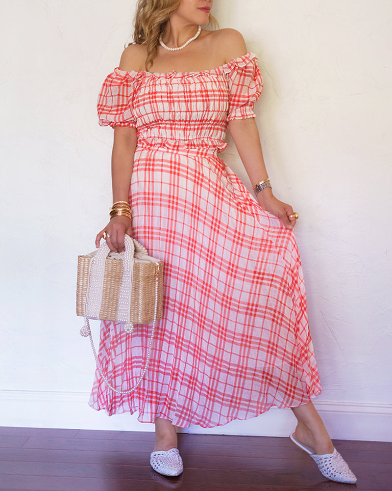 Gingham Skirt