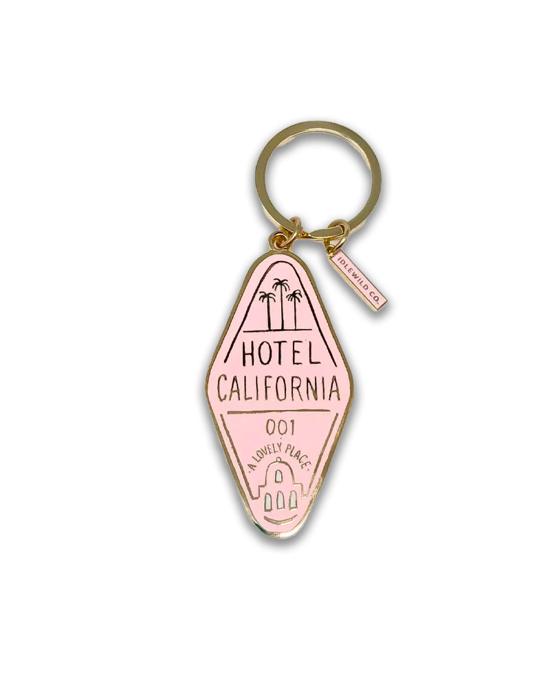 Hotel California Keychain Care Tucker