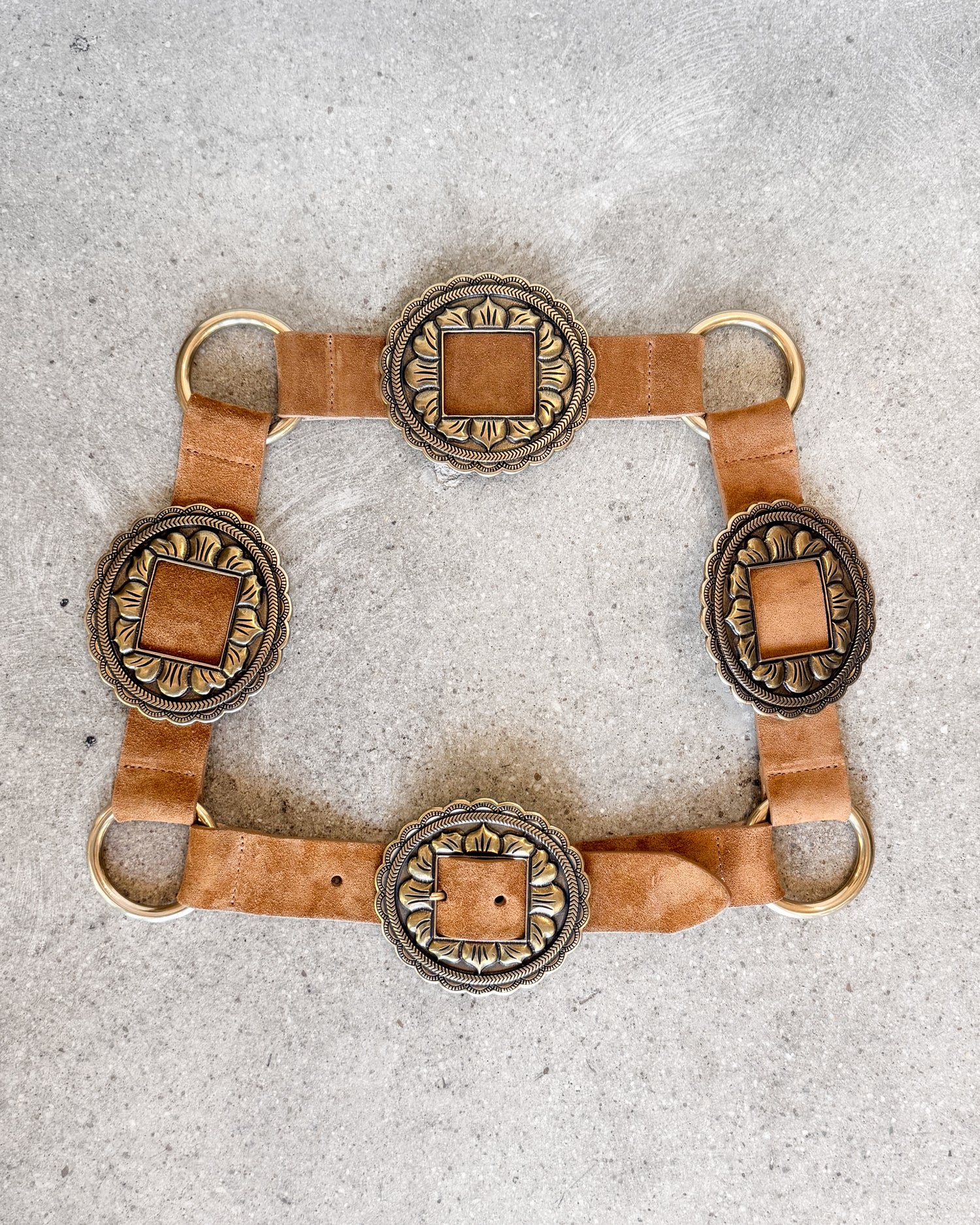 Lilienne Belt - Brass