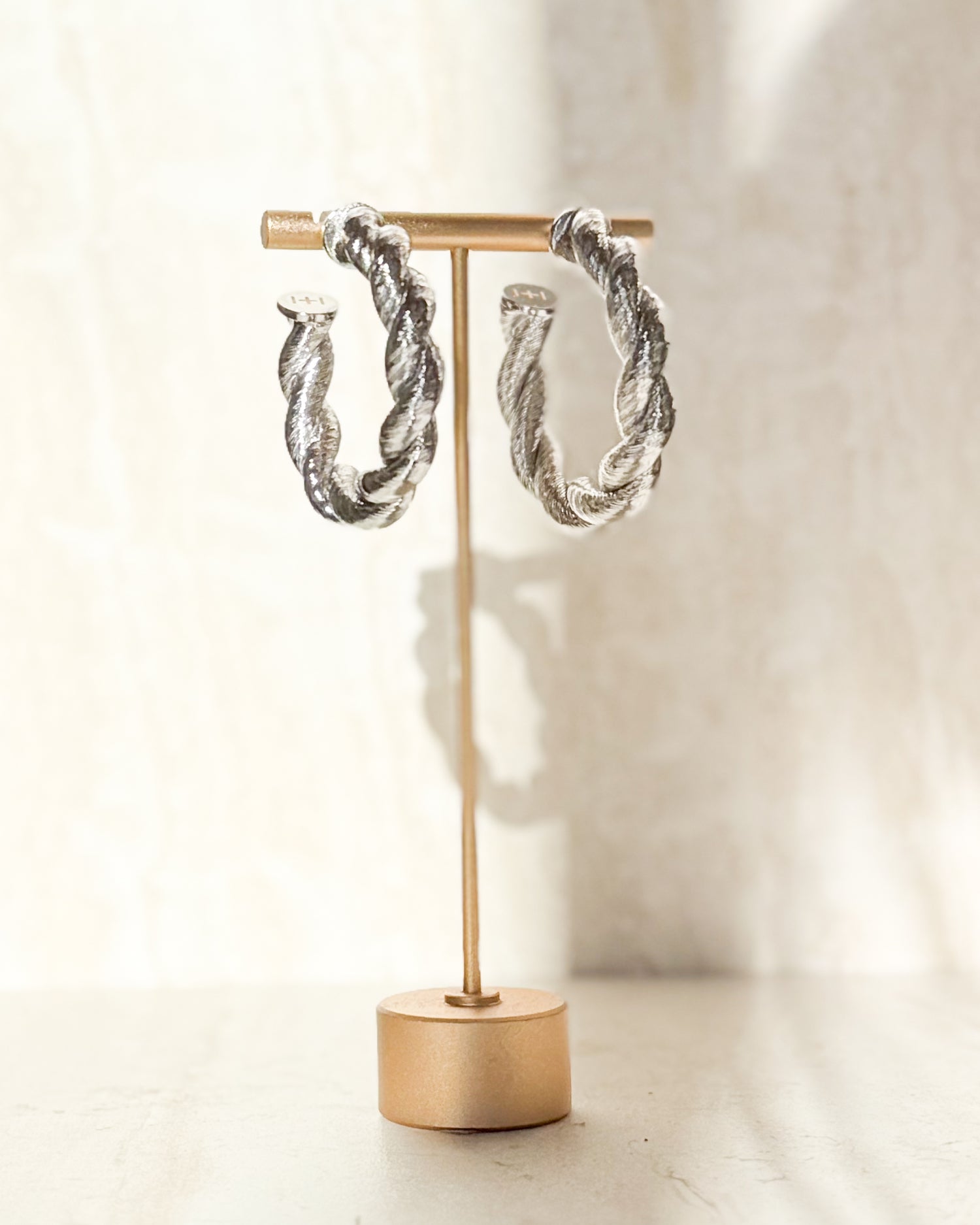 Rope Hoop Earrings