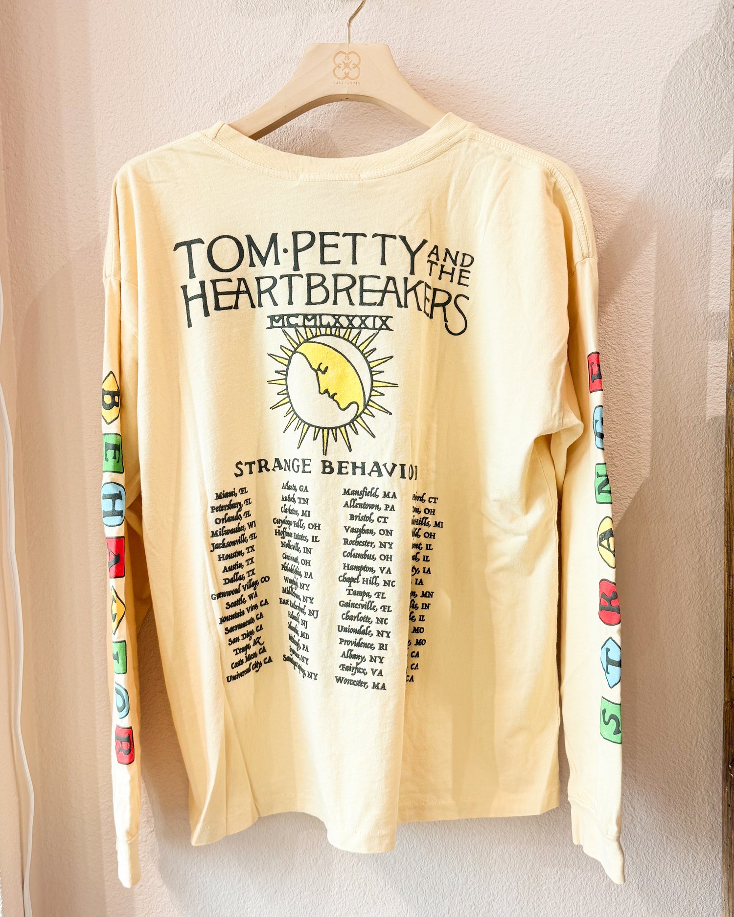 Tom Petty Strange Behavior Merch Long Sleeve