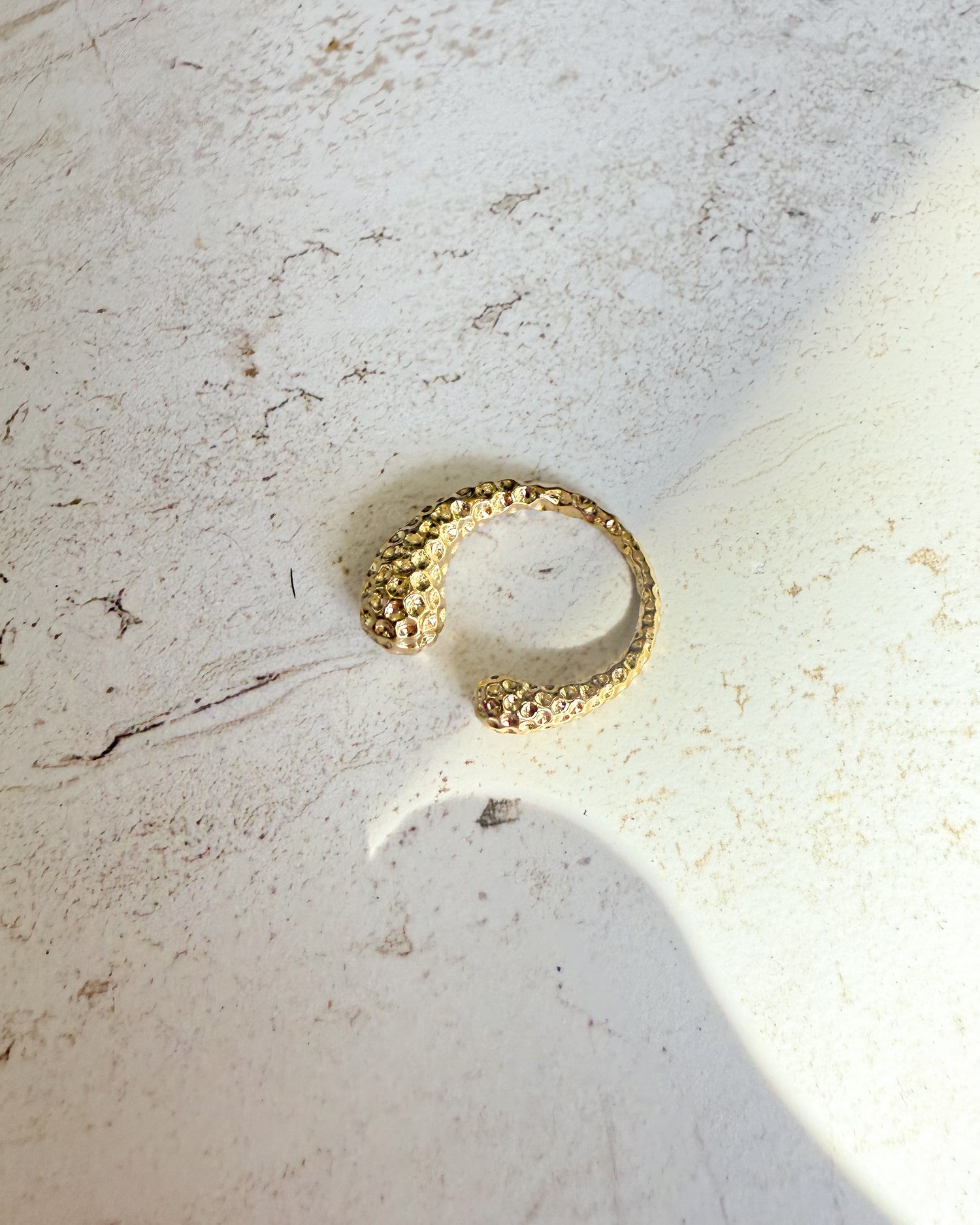 Melted Droplet Ring