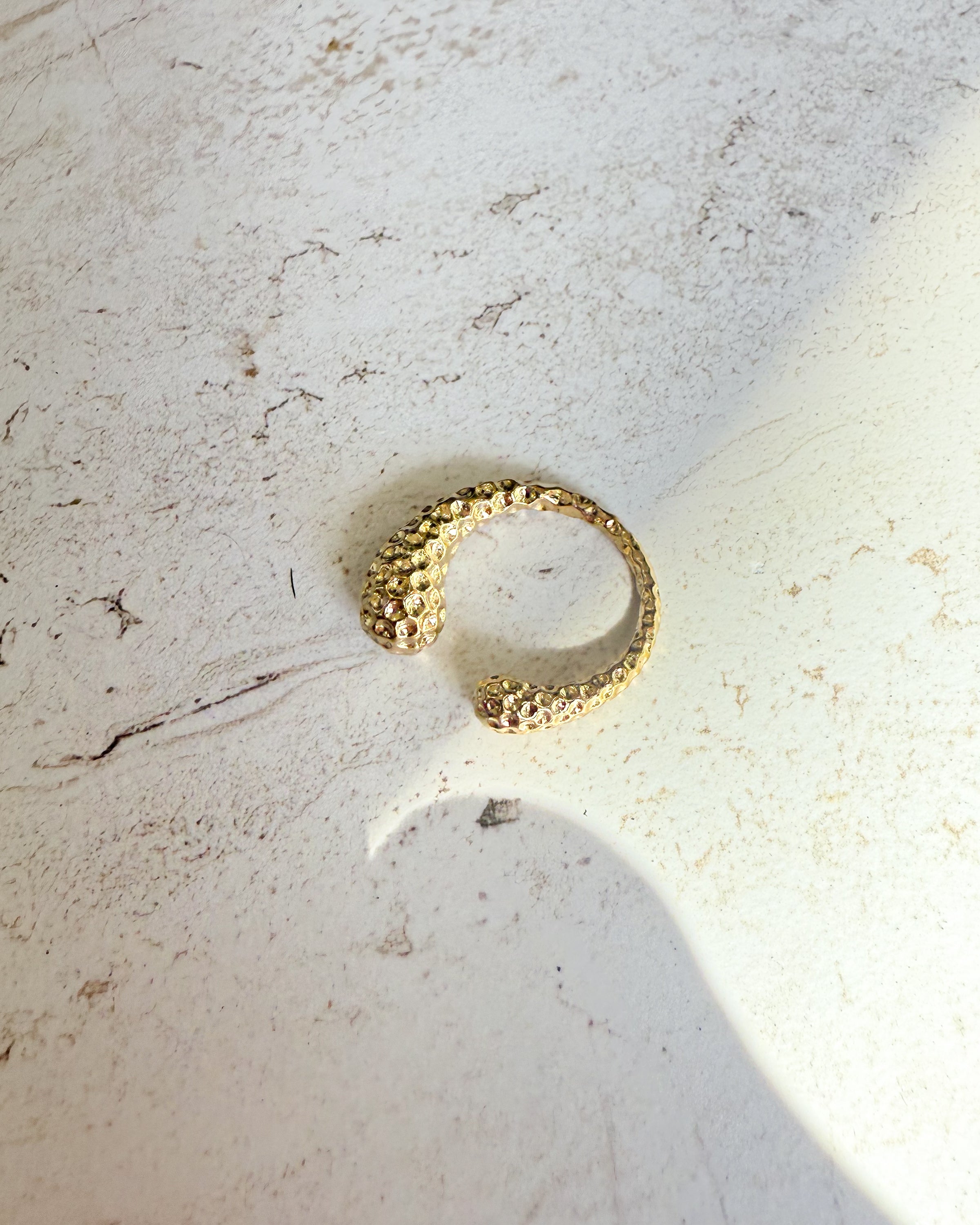 Melted Droplet Ring