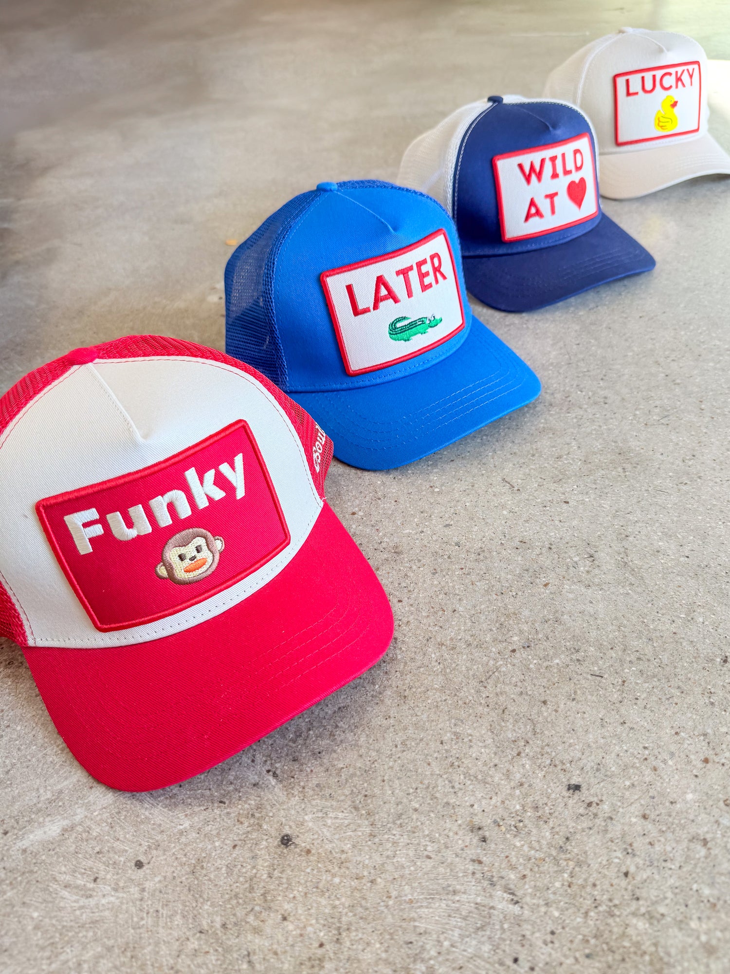 Lucky Duck Trucker - Cream