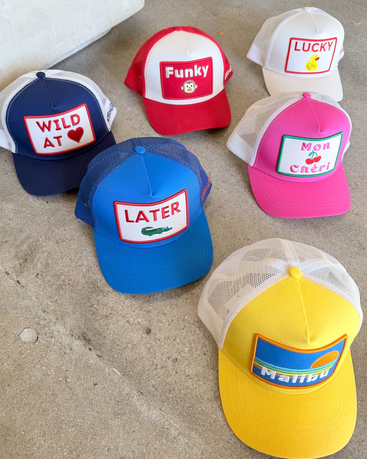 Mon Cheri Trucker - Pink