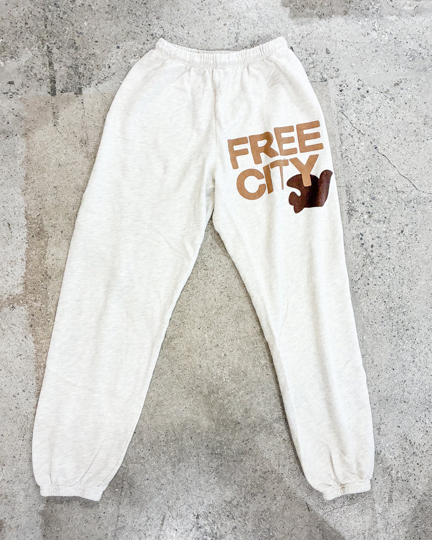FREECITY HEATHER sweatpant- HOCOC