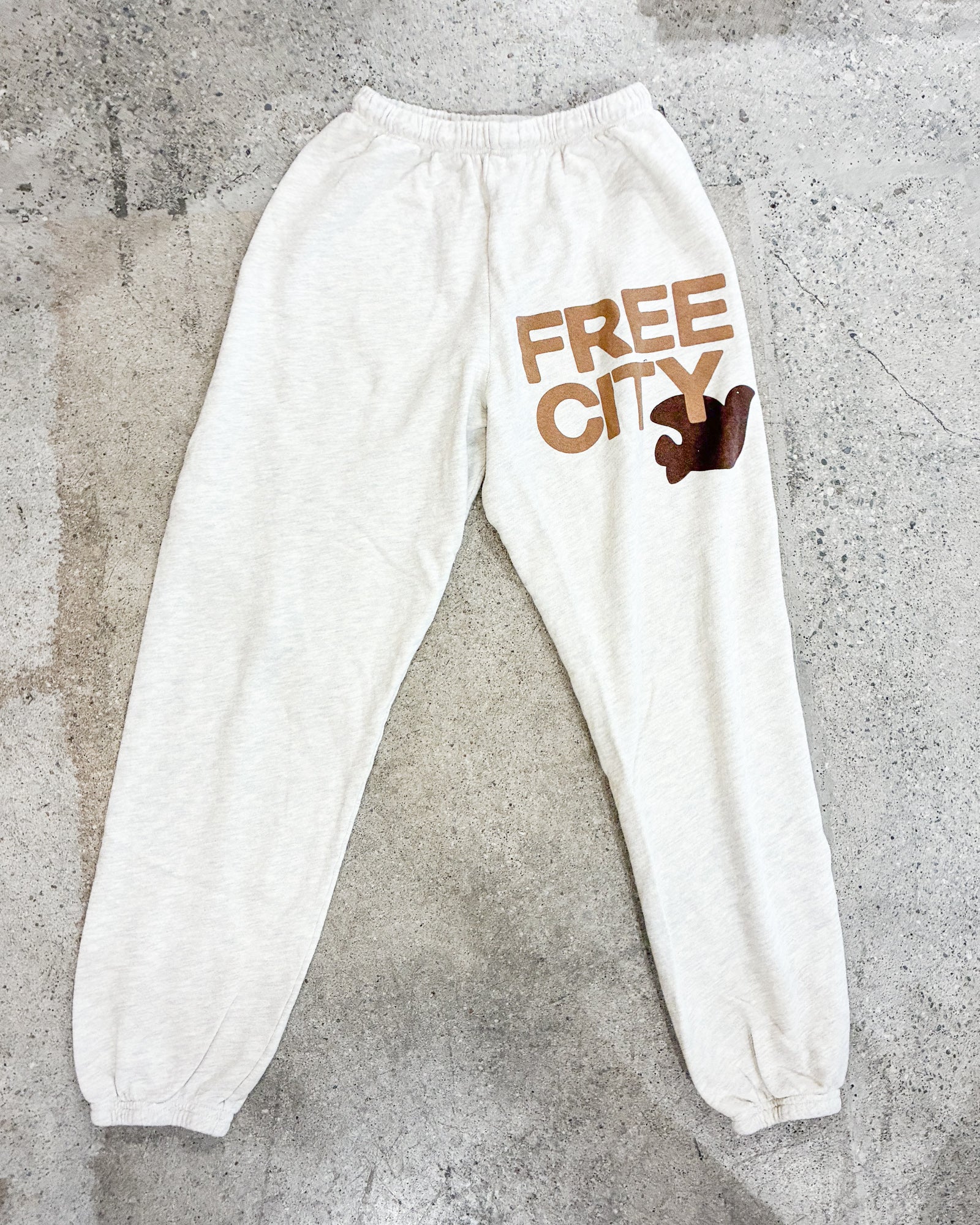 FREECITY HEATHER sweatpant- HOCOC