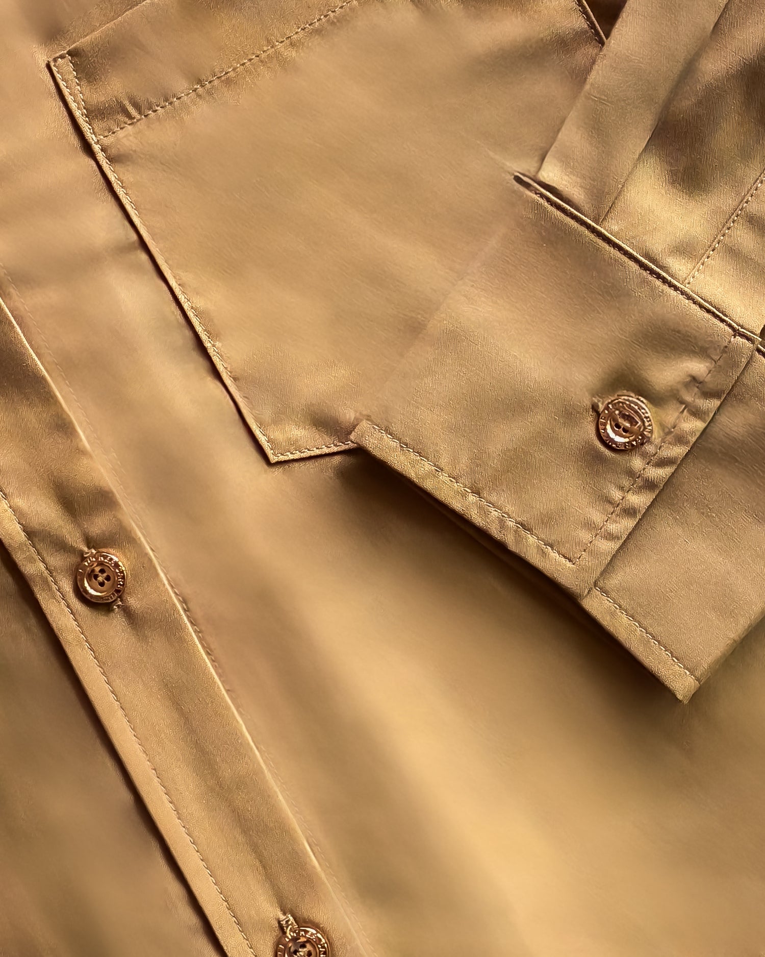 McCartney Oversized Shirt - Saddle