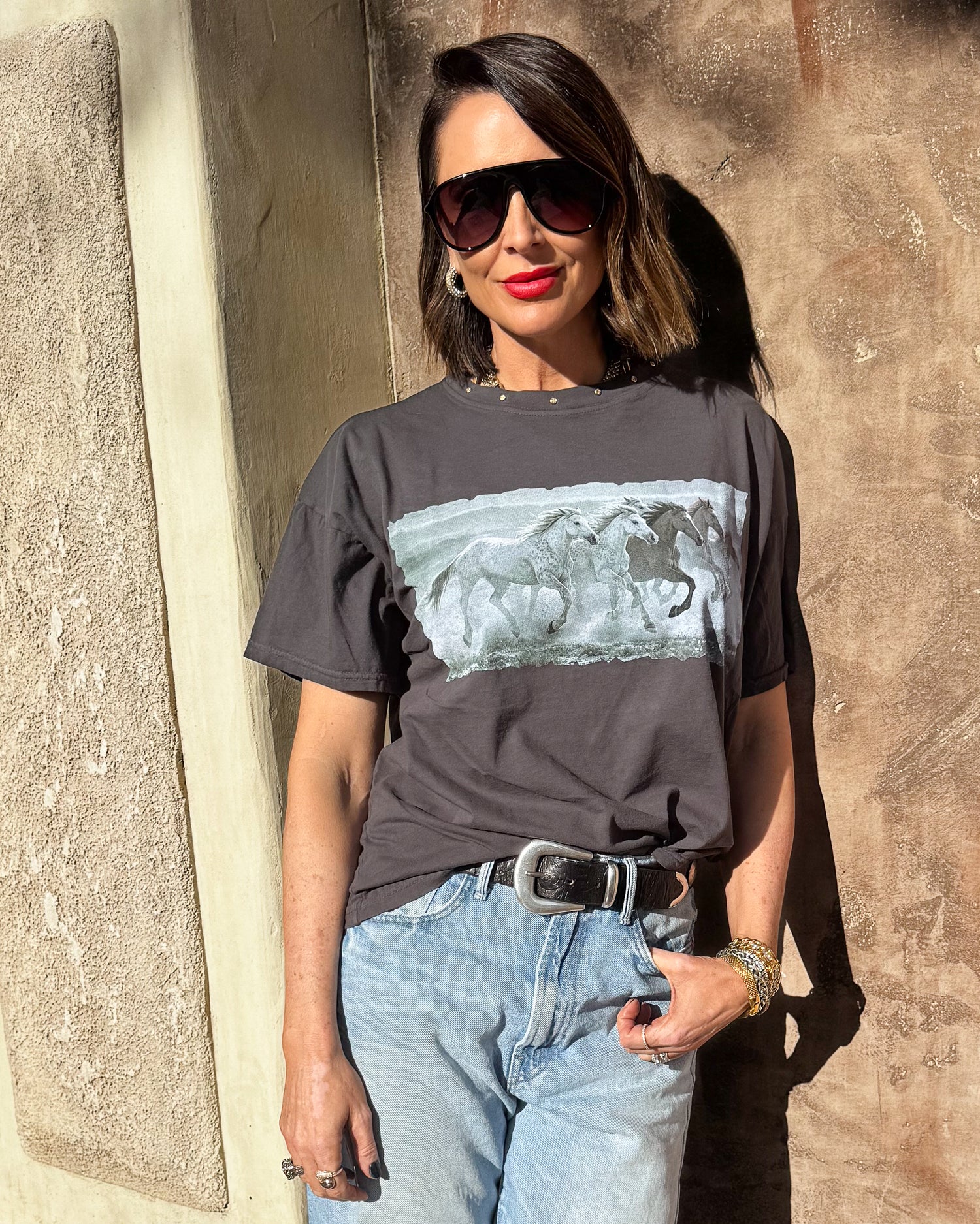 Wild Horses Graphic Tee