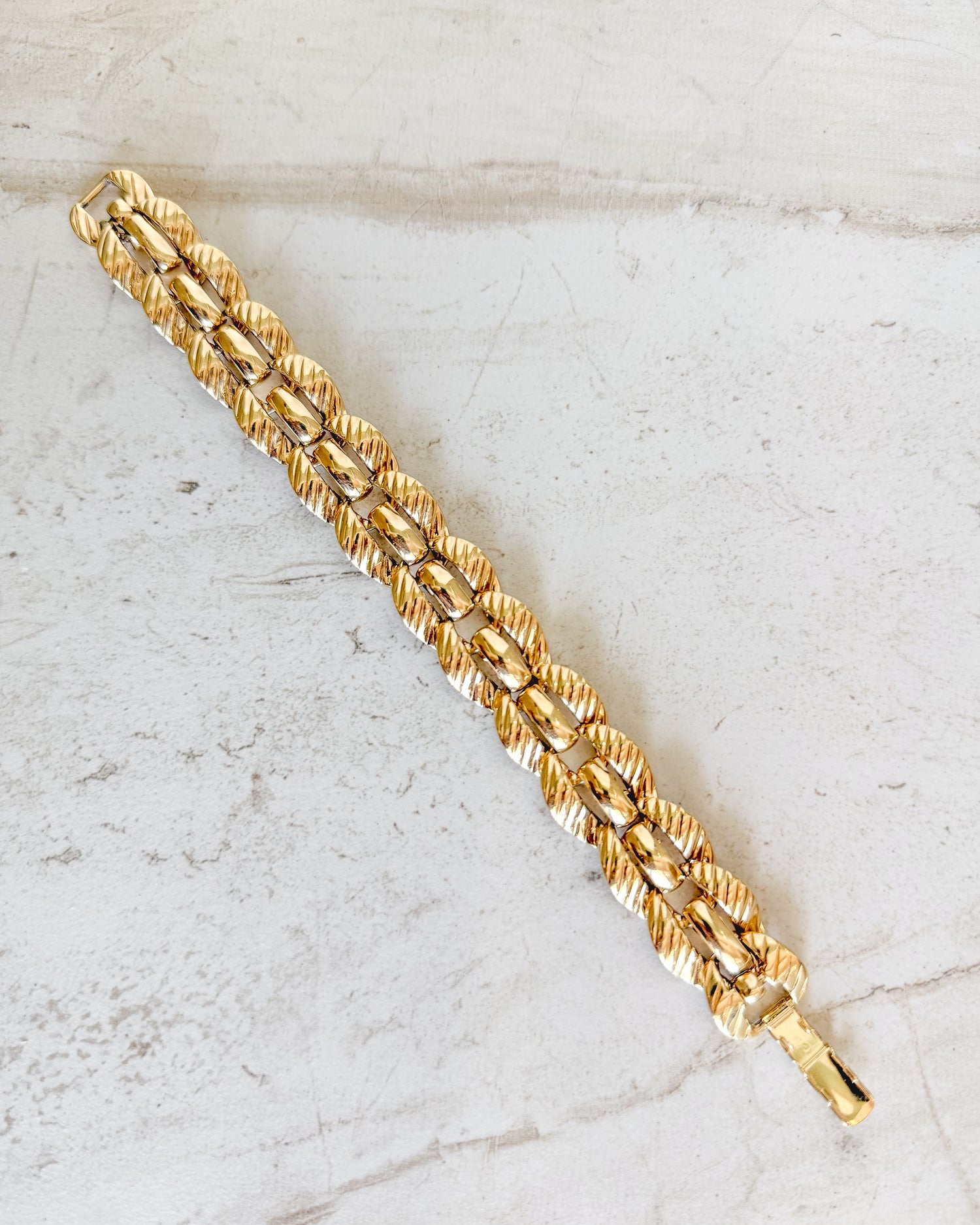 Vintage Curb Chain Bracelet