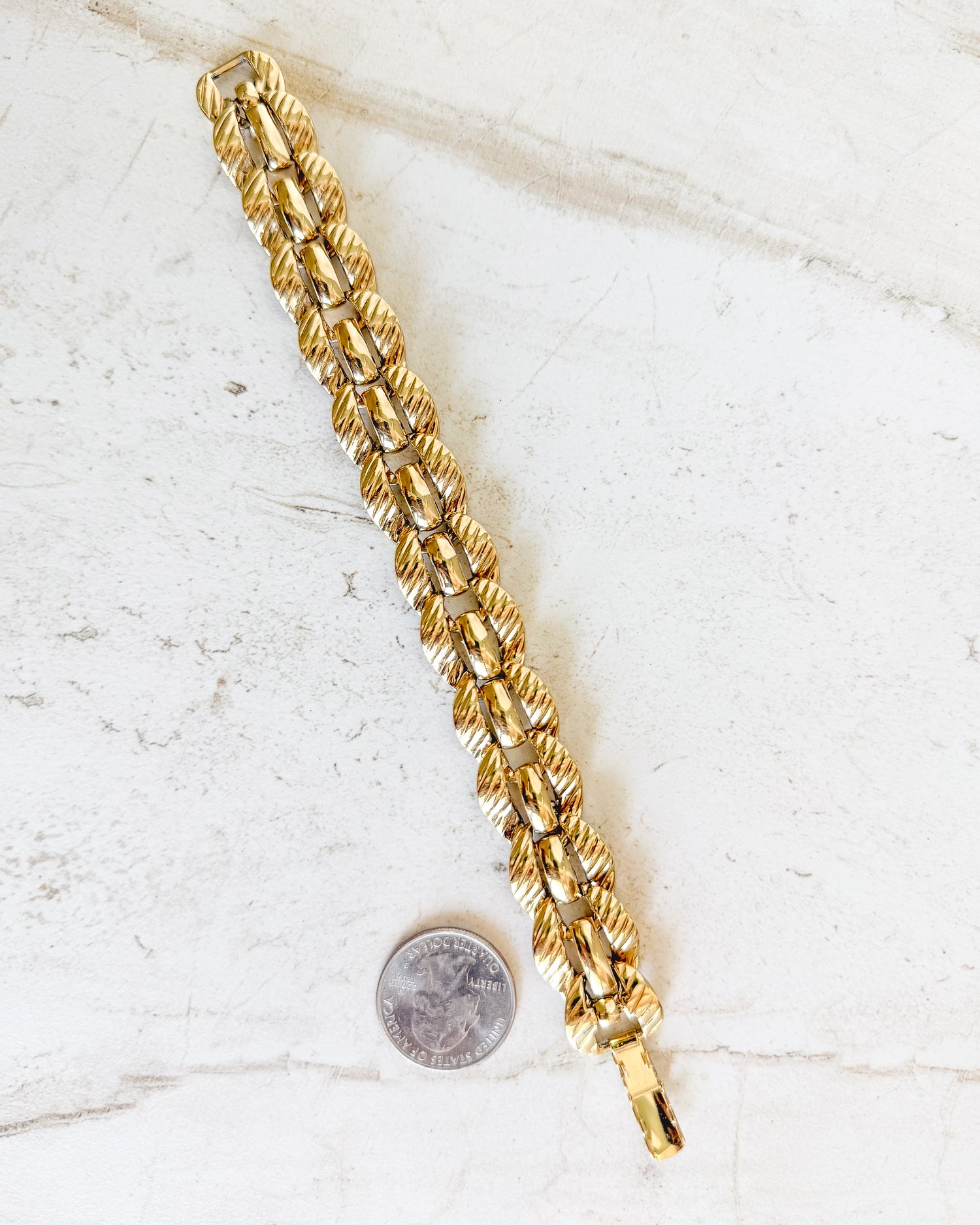 Vintage Curb Chain Bracelet