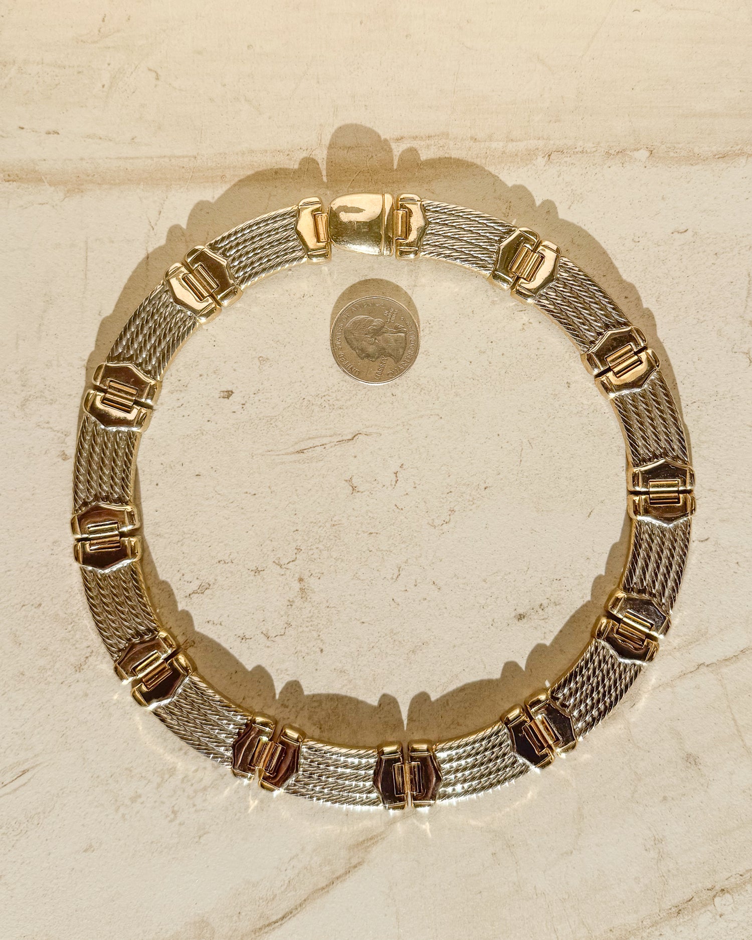 Vintage Gold and Silver tone necklace