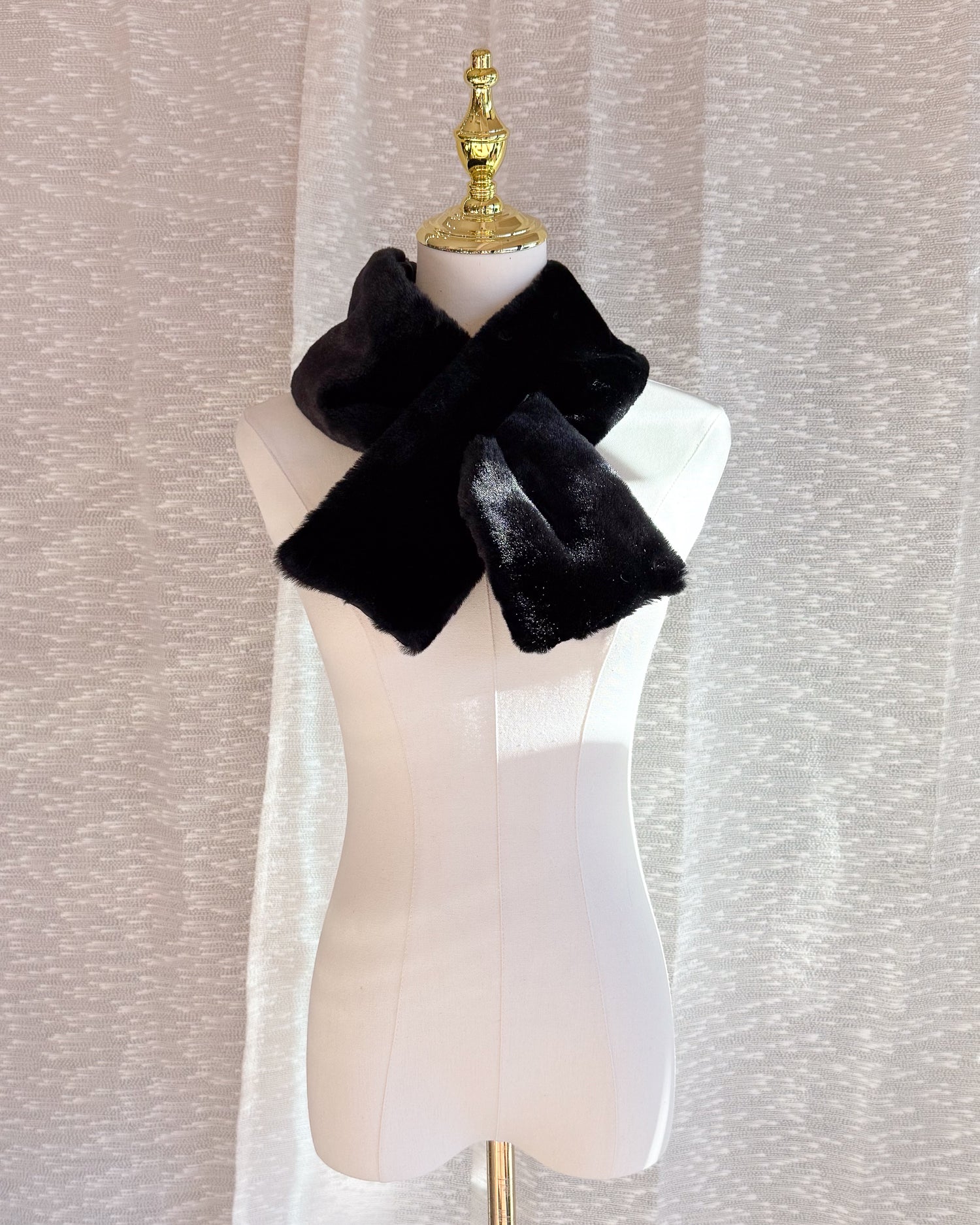 Vintage Faux Fur mini Scarf