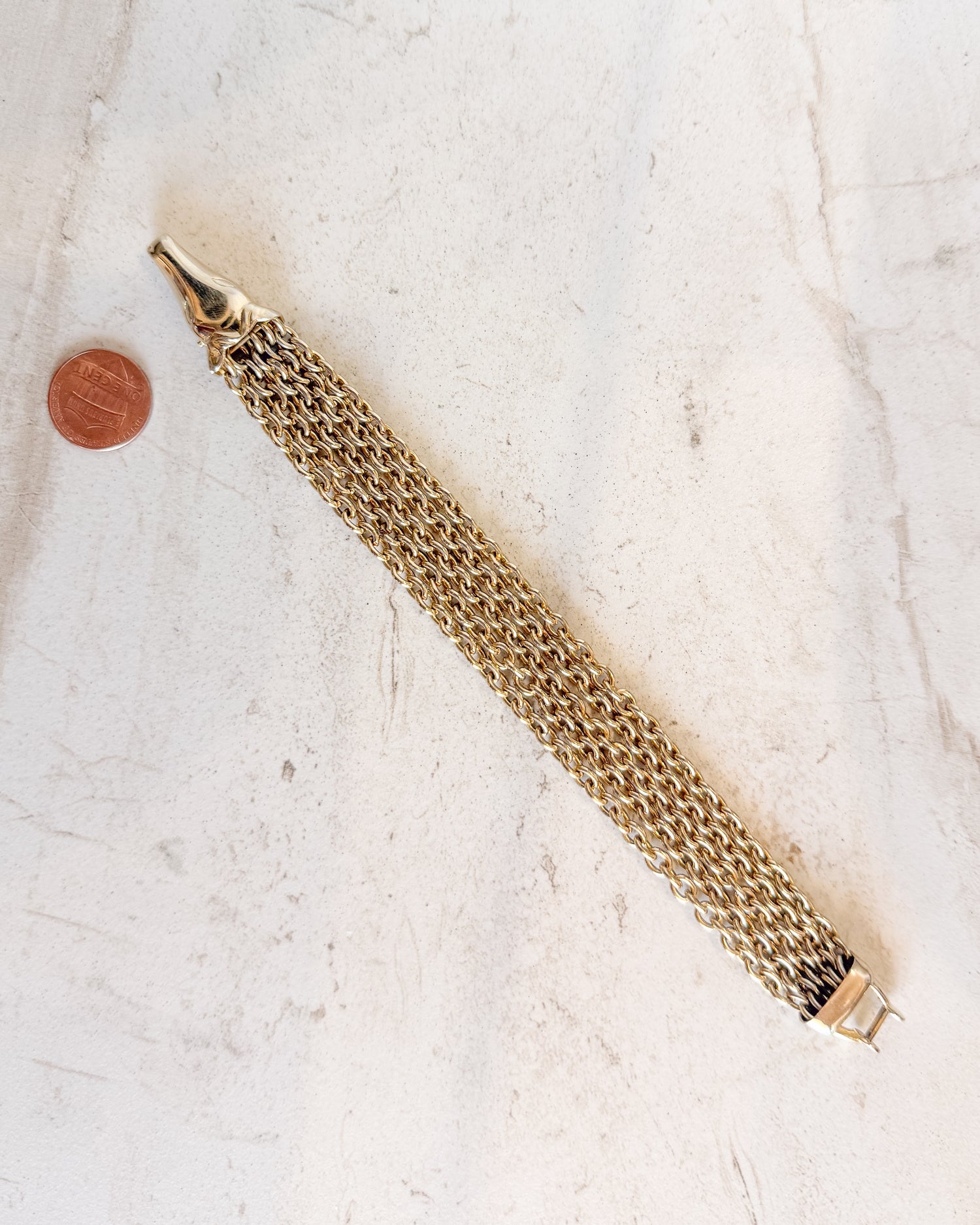 Vintage horse head bracelet