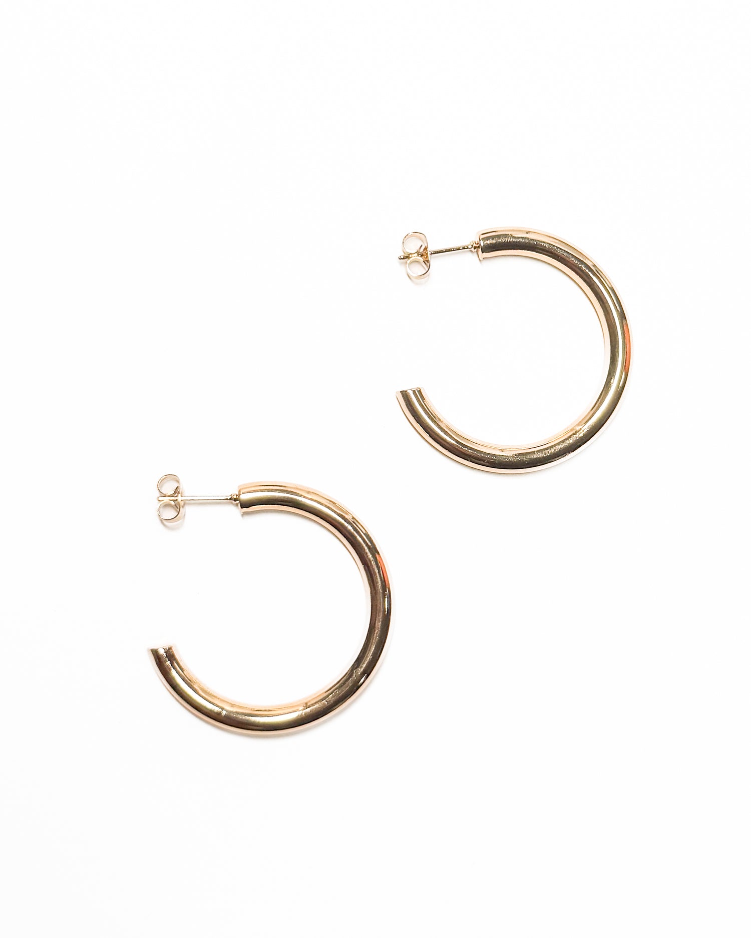 Gold Hoop Earrings