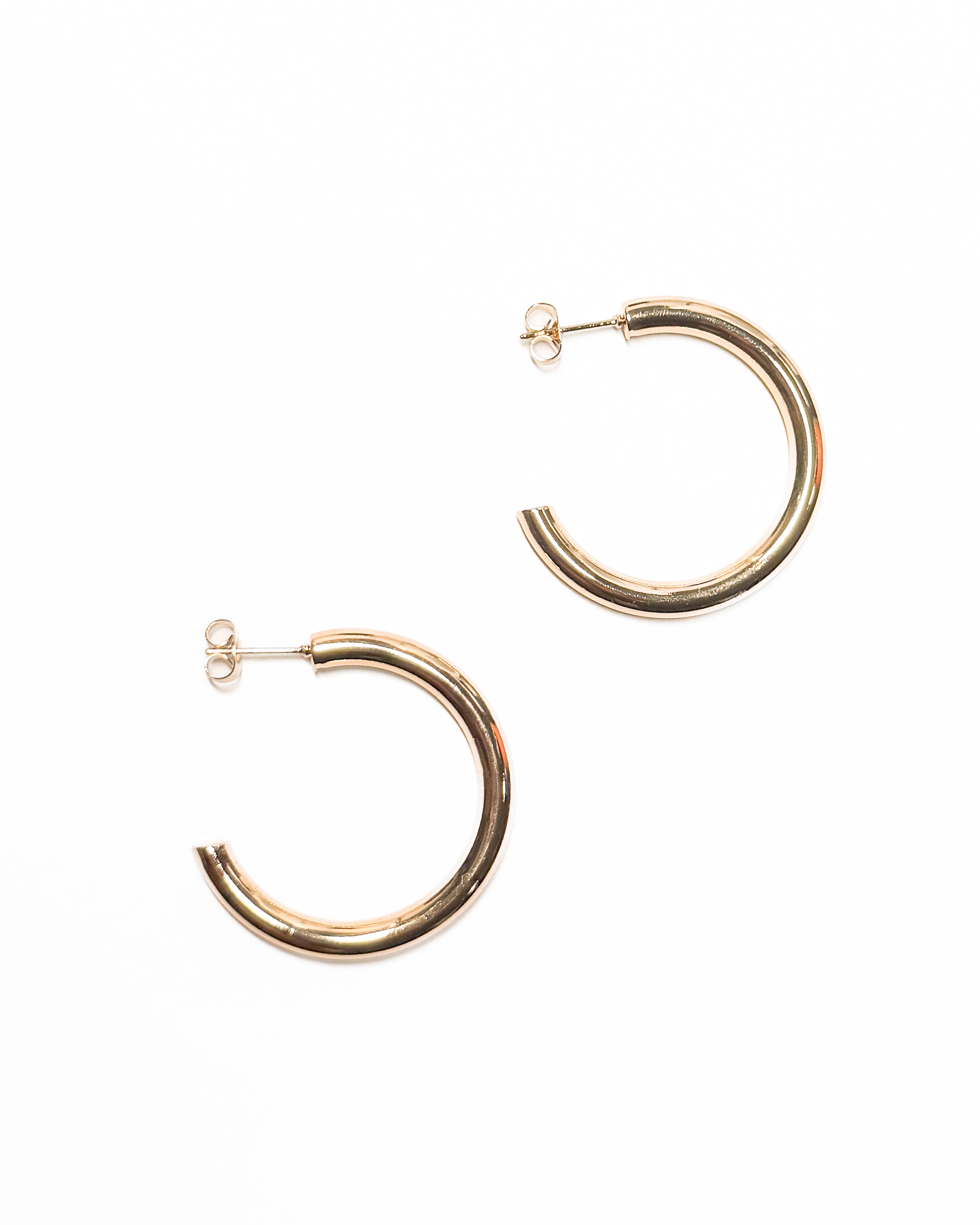 Gold Hoop Earrings
