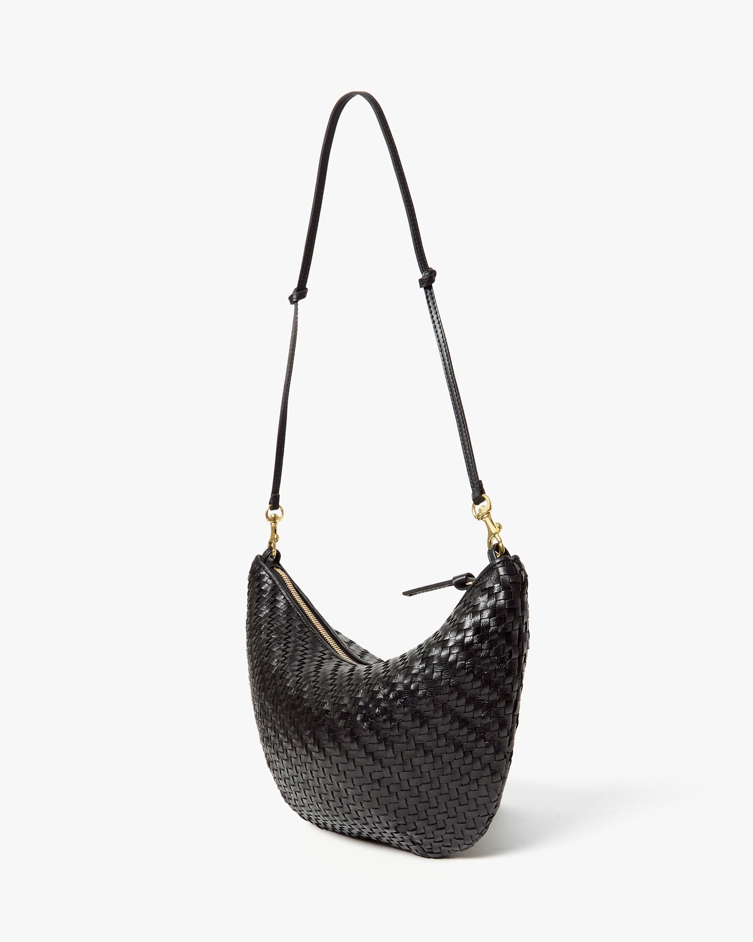 Lune Black Woven Zig-Zag
