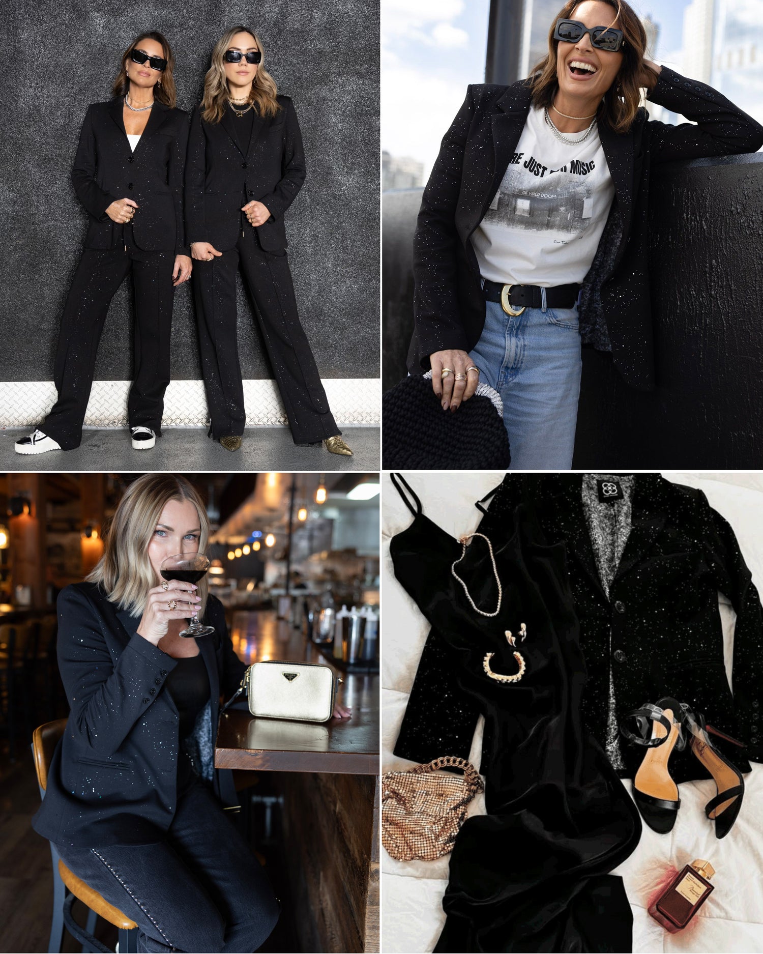 Morrison Ultra-Luxe Glitz Blazer Glitz