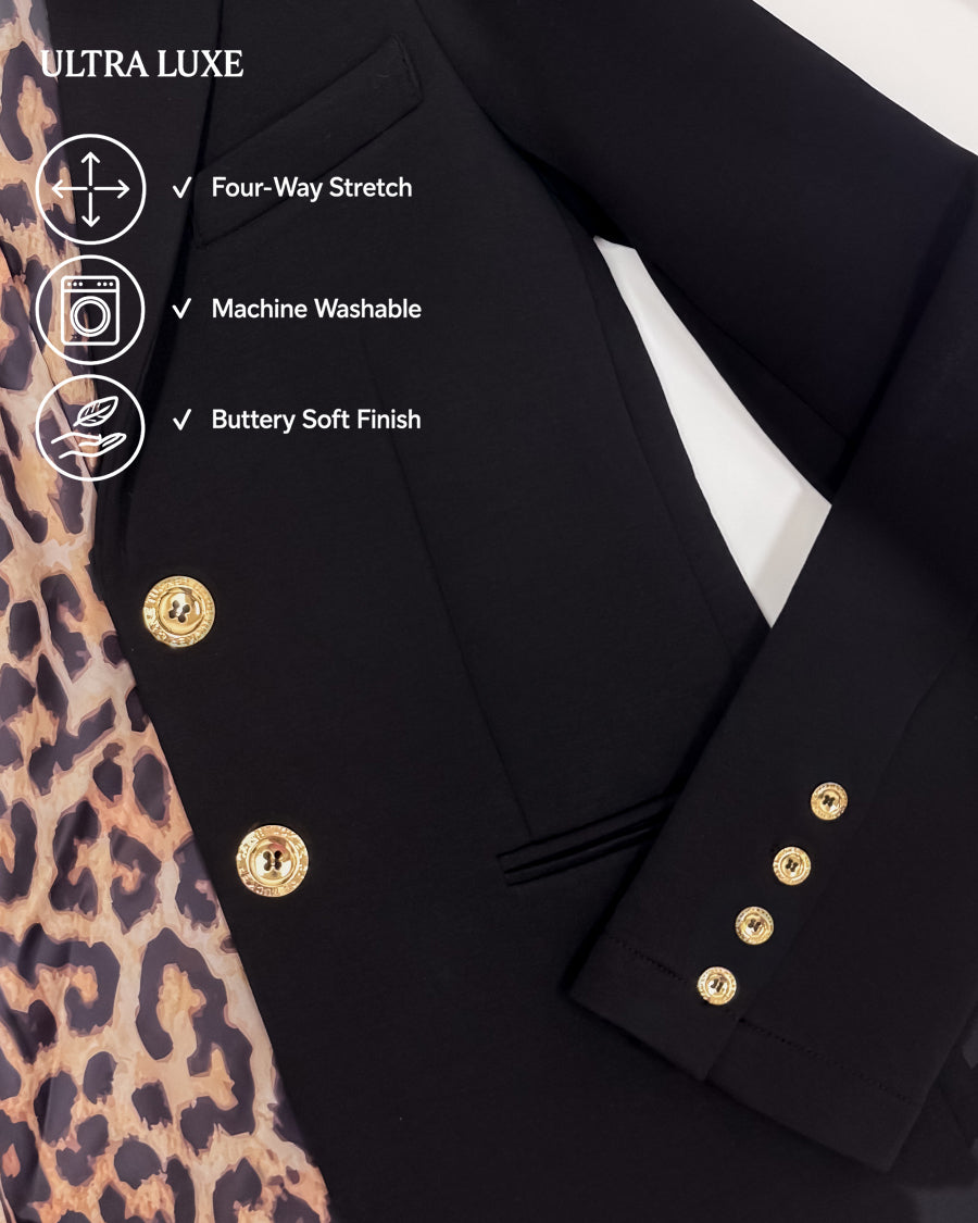Morrison Ultra Luxe Blazer Black