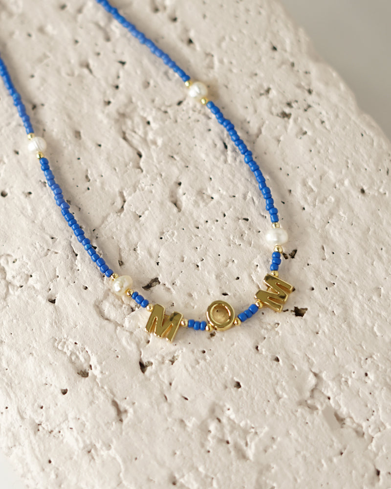 Mom Freshwater Pearls Beaded Necklace