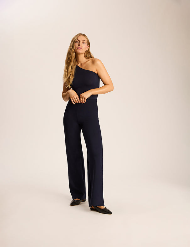 Neoprene Wide Leg Pant