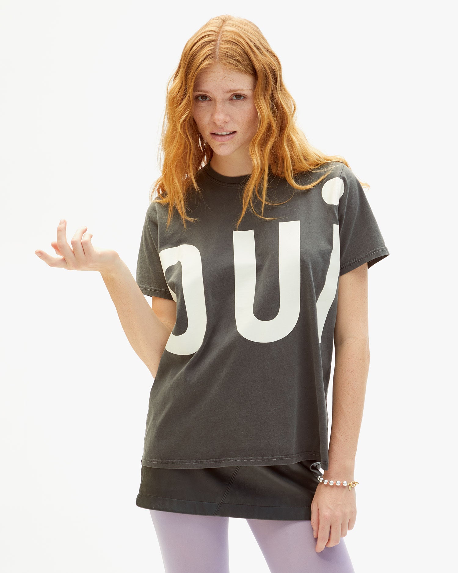 Original Tee Faded Black w/ Cream Grand Oui