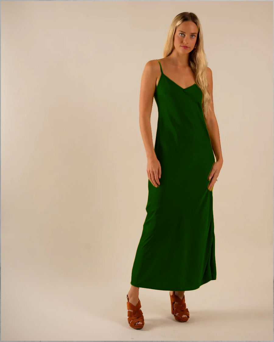 Basic Lennon Zipslip™️ Dress Pine