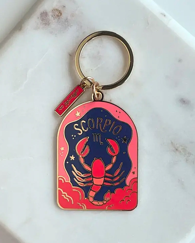 Scorpio Keychain