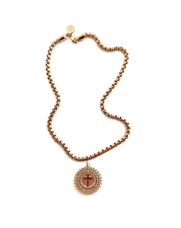 Cross chain Necklace