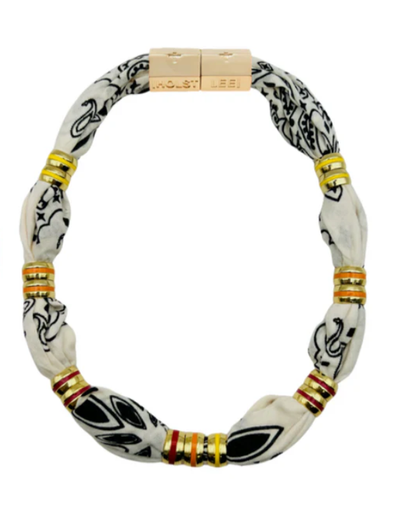 Bandana Necklace- Coconut