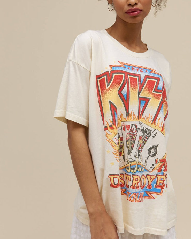 KISS DESTROYER TOUR 76 MERCH TEE