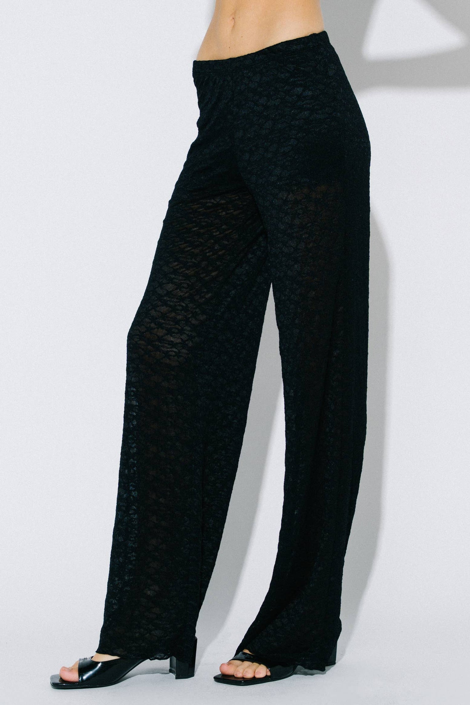Lace Wide Leg Pants
