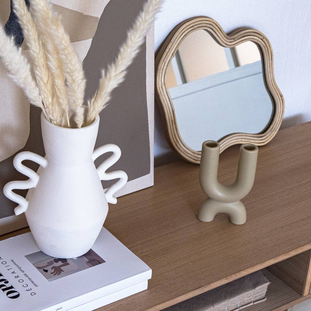 2-branch Ceramic Candle Holder 2