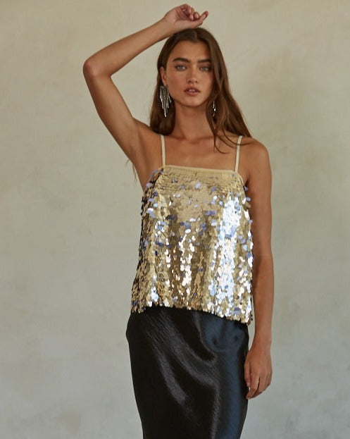Can't Control Sequin Top 2